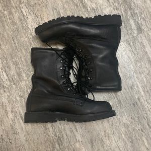 Vintage bates military boots